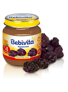 Пюре Bebivita Чорнослив, 100 г