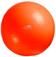 Фітбол Power Play 4001, 85 см (жовтогарячий)
