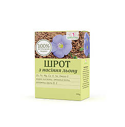 Шрот насіння льону,200г — нормалізує роботу шлунково-кишкового тракту