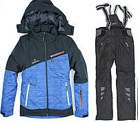 Лижний костюм BLUE-BLACK