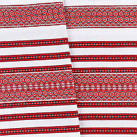 Декоративна тканина з українським орнаментом "Мерисабель" ТД-46 (1/1) від 1 м/пог