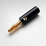 Штекер аудіо банан 4 мм, фото 3