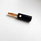 Штекер аудіо банан 4 мм, фото 5