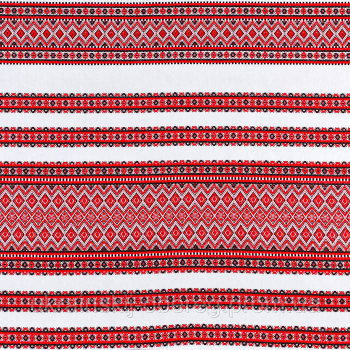 Декоративная ткань с украинским орнаментом "Версаль" ТД-52 (1/1) от 1 м/пог - фото 2 - id-p45891009