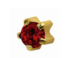 Крапан Січень (гранат) 4mm L101Y