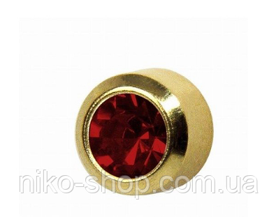 Завальцованные (гранат) 4мм L201Y, фото 1