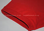 Футболка поло чоловіча червона 65/35 Polo Fruit of the Loom,L, фото 5