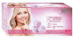 Тампони HOT Intimate Care Tampons x 5