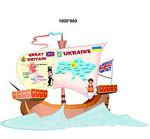 Стенд для кабінету англійської мови