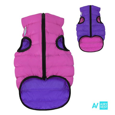 Airy Vest рожево-фіолетовий