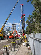 Буріння свердловин під палі, Буріння під фундамент, Буріння ґрунту, Буріння під стовпи, Буріння отворів, Ямобур