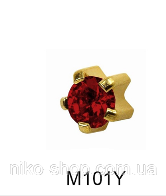 Крапан Січень (гранат) 2mm M101Y, фото 1