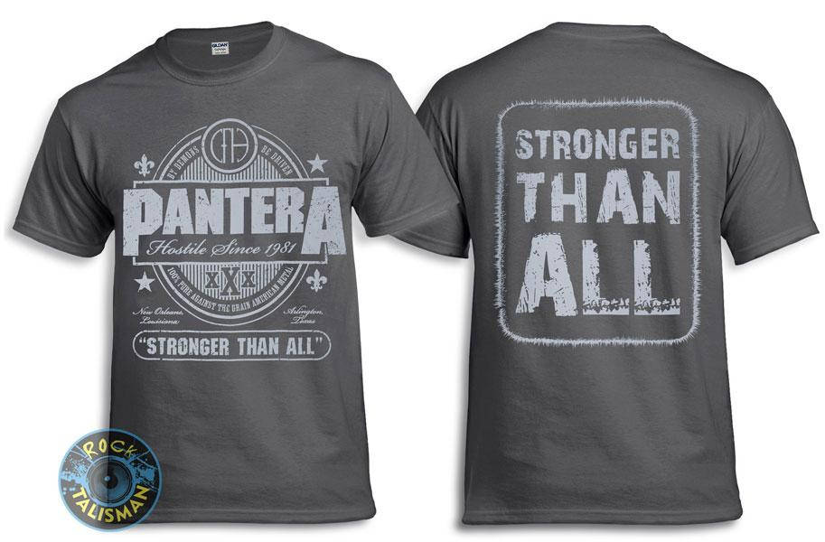 

Футболка PANTERA Stronger Than All графитовая