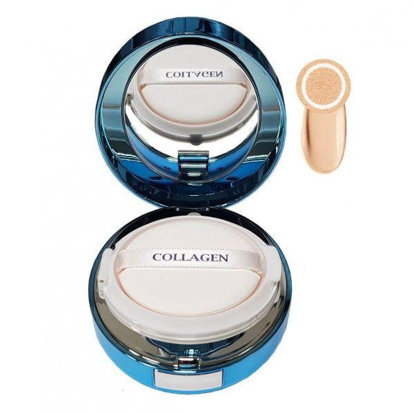 

Коллагеновый кушон Enough Collagen Aqua Air Cushion светлый беж 13 тон