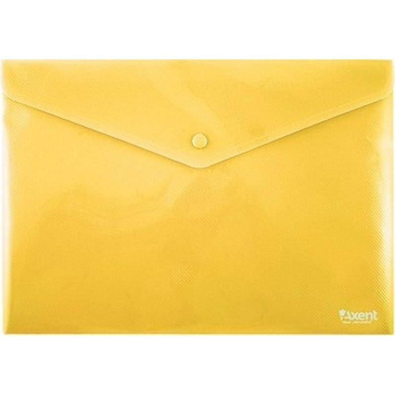 

Папка на кнопке Axent, А4, непрозрачная, желтая (1412-26-A), Желтый