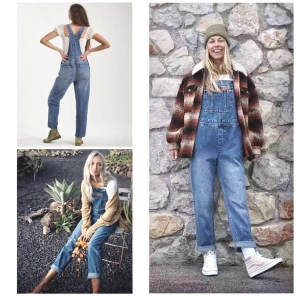 

Женский джинсовый комбинезон BILLABONG С.Ш.А. S,M,L M, Индиго