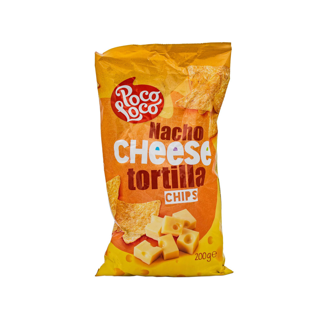 

Чипсы тортилья с сыром Nacho Cheese Poco Loco 200 г