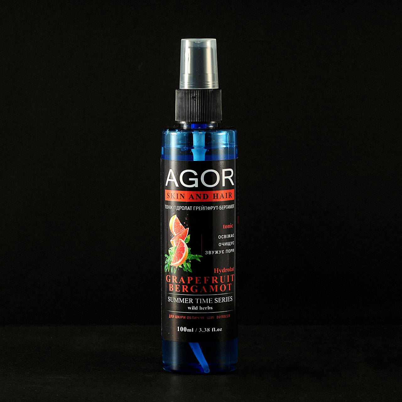 

Тоник для проблемной кожи "Гидролат грейпфрут-бергамот" от Agor 100 мл
