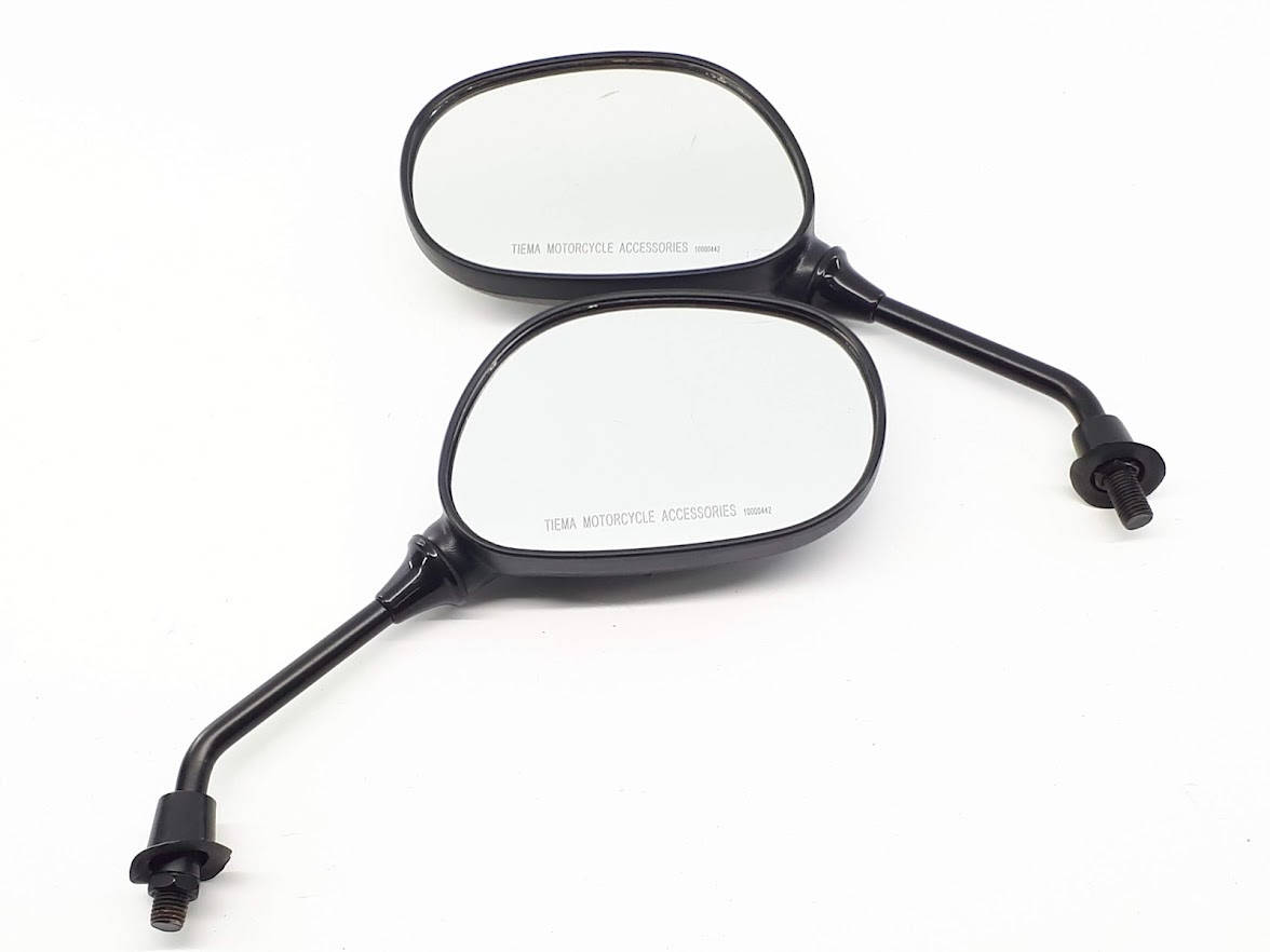 

Зеркала для квадроцикла мотоцикла скутера крепление резьба 10 черные пара