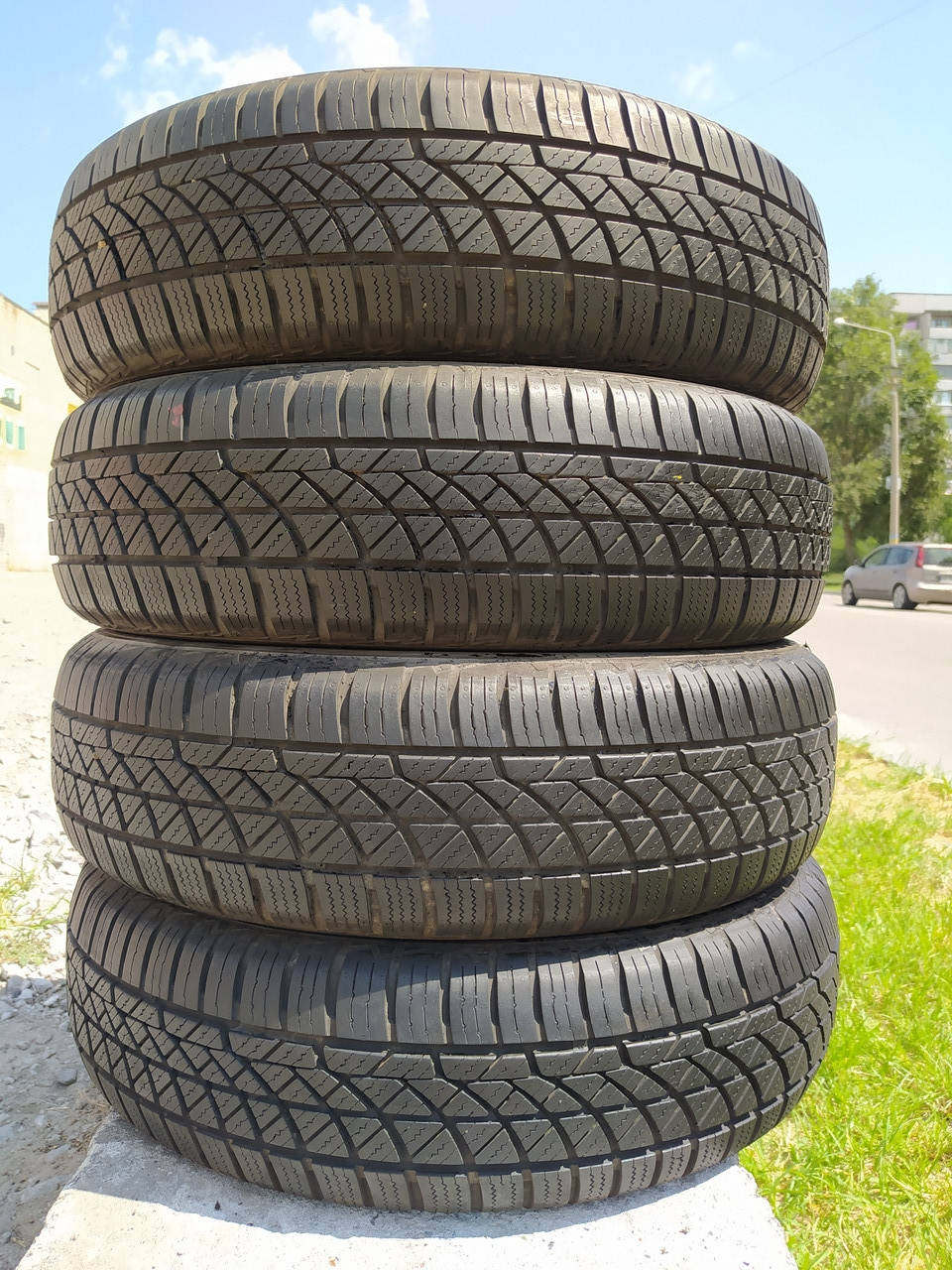 

Шины всесезонные 165 70 R 14 Hankook как Новые