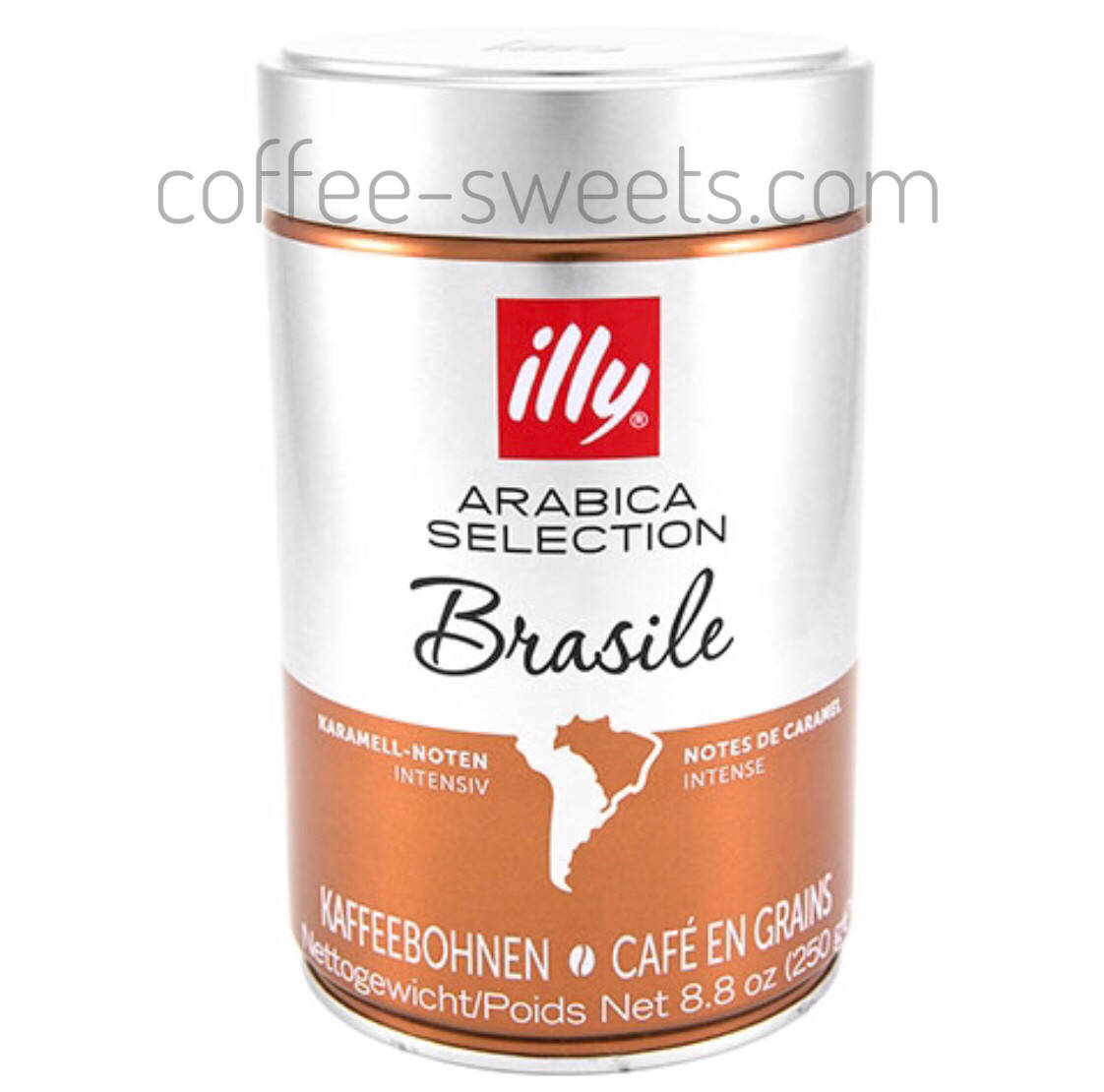 

Кофе зерновой Illy Monoarabica Brasil 250 гр