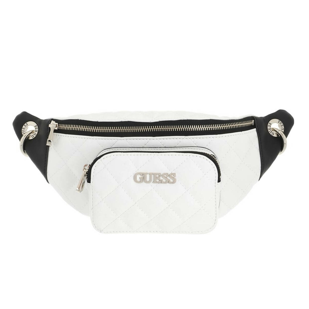 

Женская бананка GUESS UG669128 ELLIANA поясная сумка белая, Белый