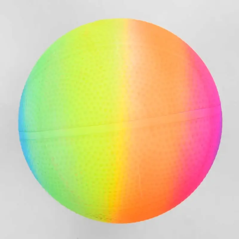 

Мяч резиновый С 43310 (300) 1 вид "Радуга", размер 9"