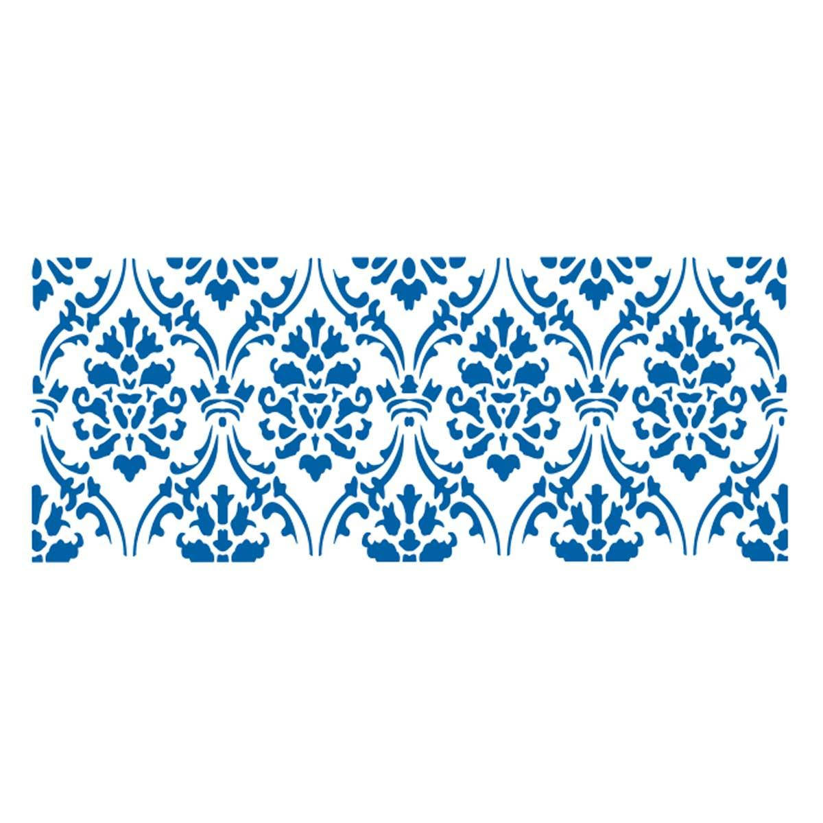 

Дамаск трафарет для торта 26*10,5 см (TR-4)