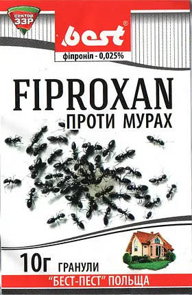 

Средство от муравьев- приманка Фипроксан порошок 10г С33Р