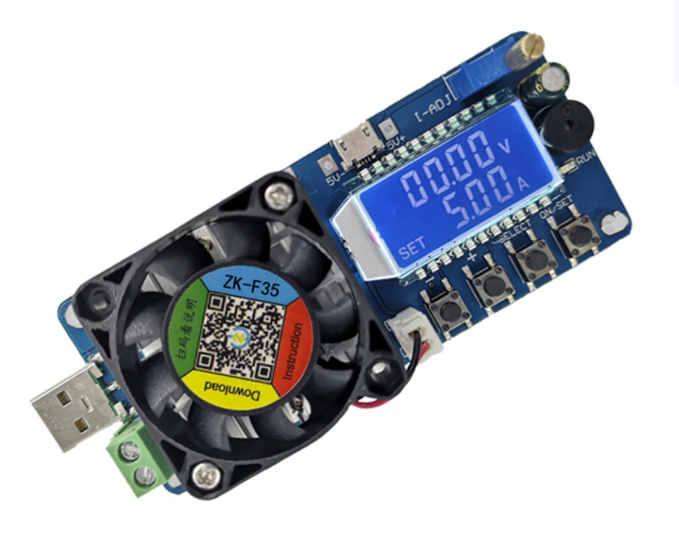 

Регулируемая электронная нагрузка,сопротивление USB 5A LCD (FX35)