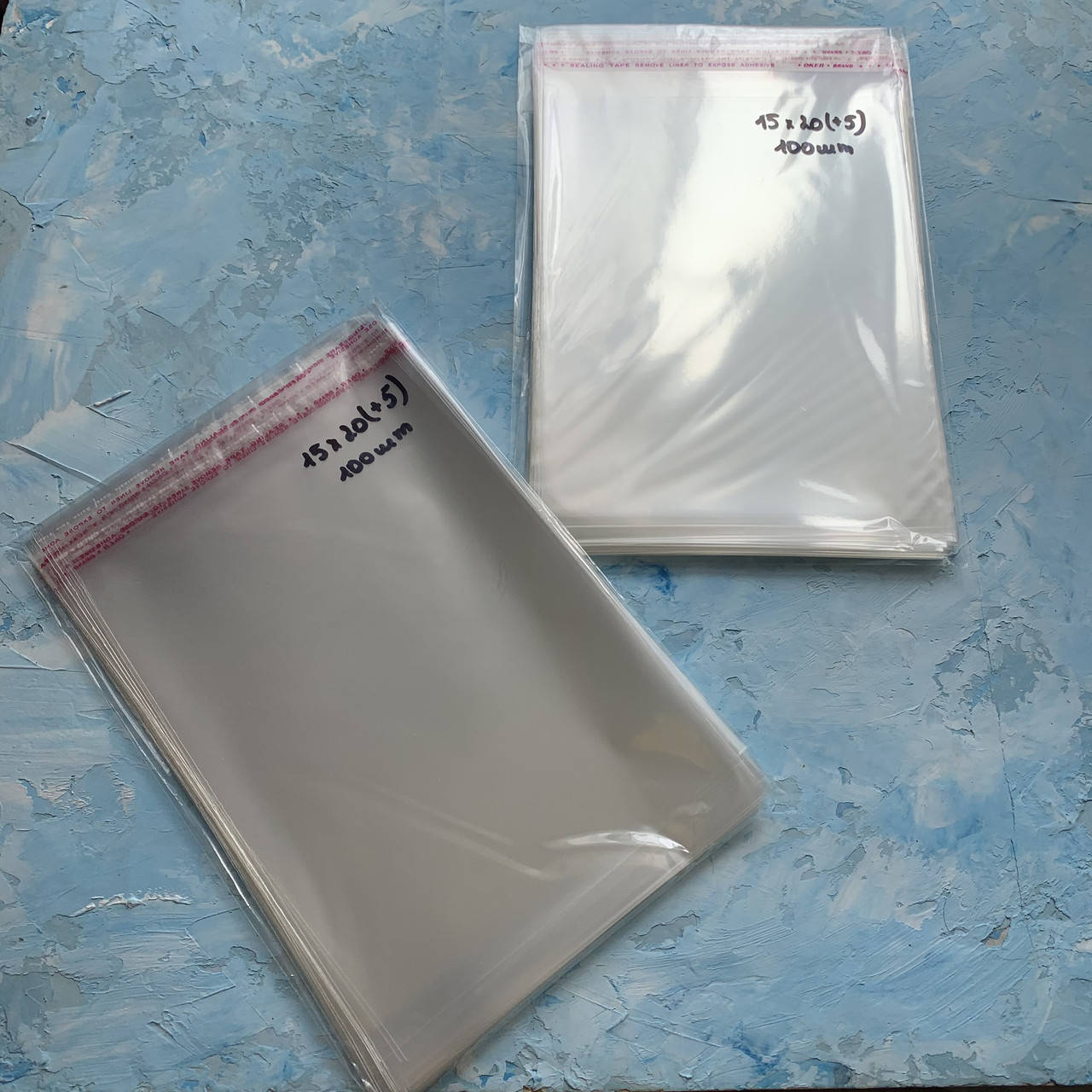 

Пакети для пряників (15х20 см) з клейкою стрічкою / Пакеты пряников с клейкой лентой, Прозрачный