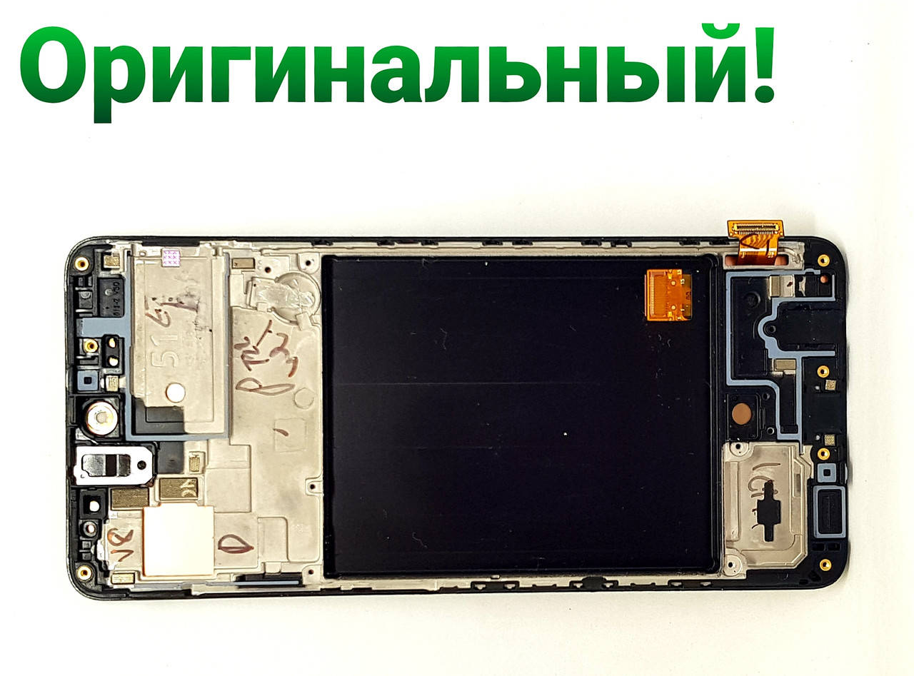 

Дисплей с рамой б/у Samsung A515 Galaxy A51 2020 оригинальный Super Amoled, Черный