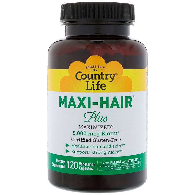 

Витамины для волос (Maxi-Hair Plus) 120 капсул