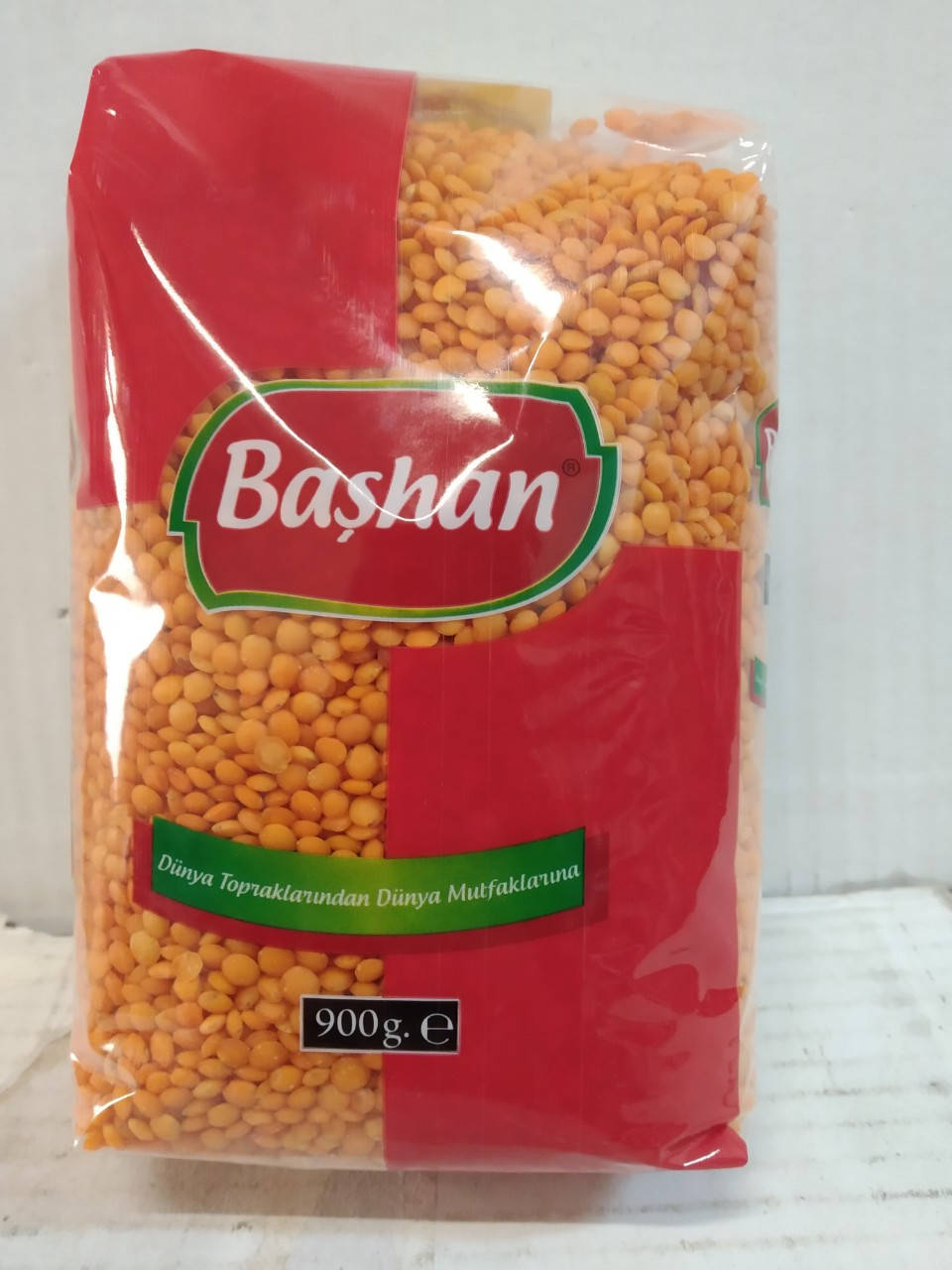 

Чечевица красная Bashan 900 г