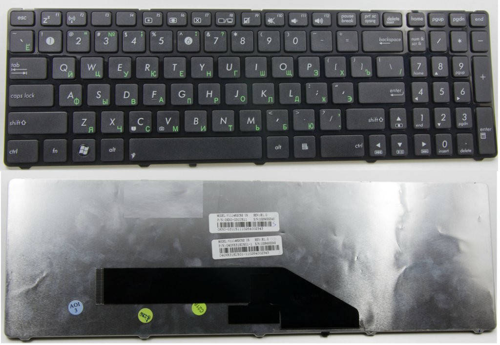 

Клавиатура ASUS V090562BS1, Черный