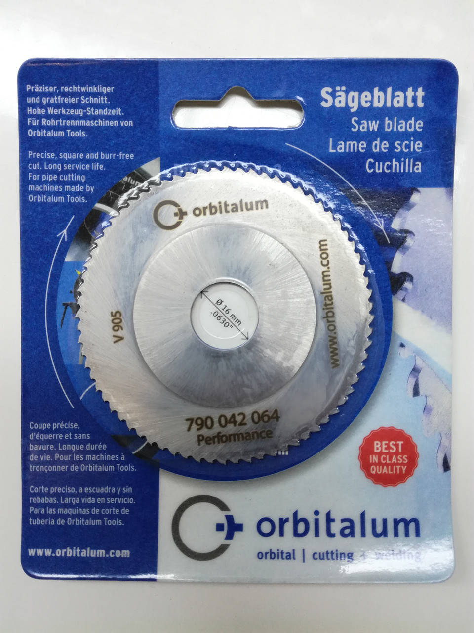 

Фреза дисковая отрезная для орбитального трубореза d68 GF Orbitalum/Fisher