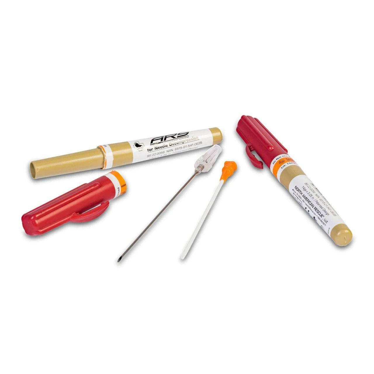 

Декомпрессионная игла ARS Needle Decompression Kit, Серебристый