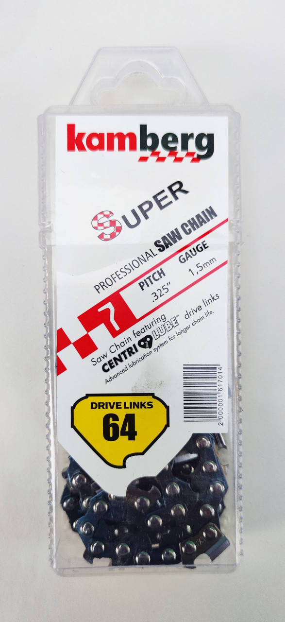 

Цепь для бензопилы KAMBERG 16"/0,325/1,5 мм/64 звена