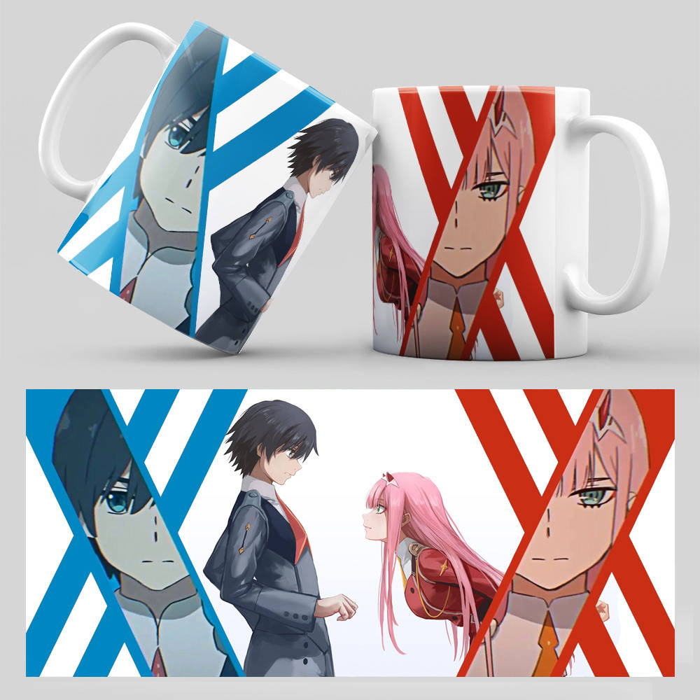 

Чашка Аниме Darling in the Franxx 006, Белый