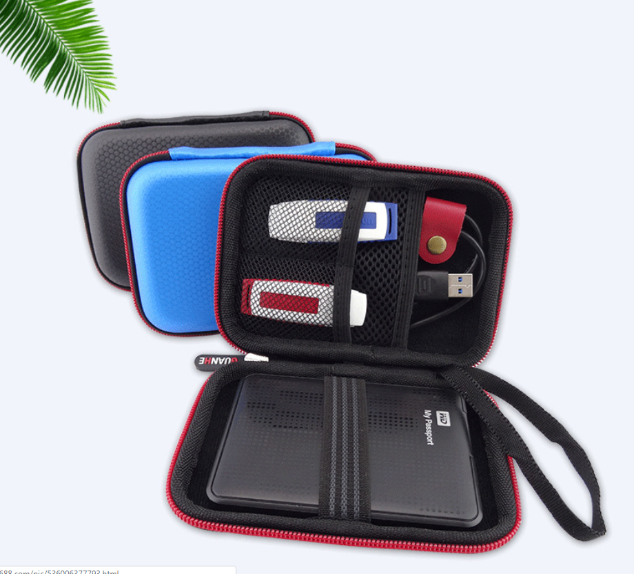 

Органайзер / кейс / бокс жёсткий GUANHE GH1520 (150*105) для проводов, HDD и пр. гаджетов, с петлёй на руку