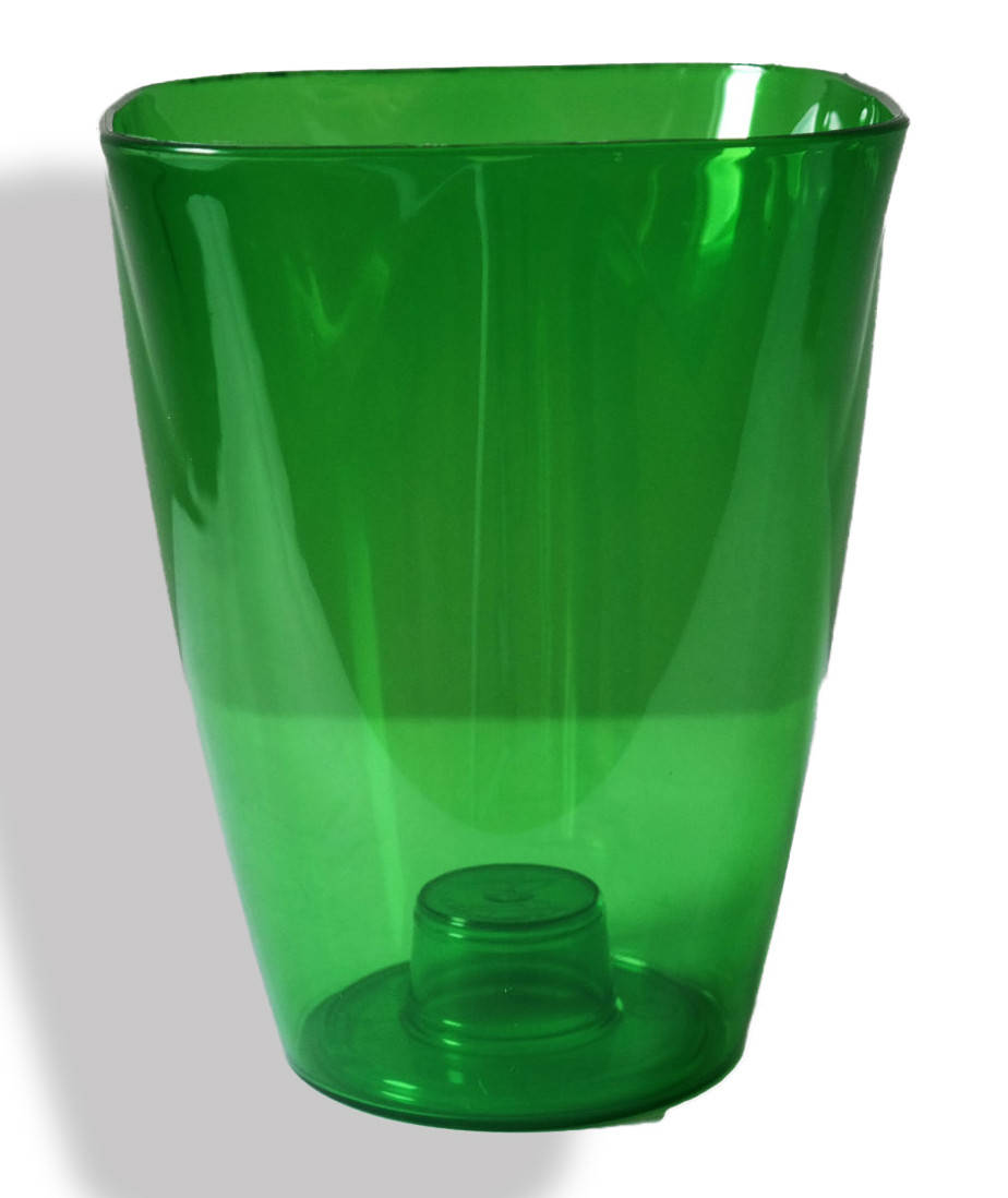 

Кашпо прозрачное для орхидей, 175мм, (ЗЕЛЕНЫЙ), ММ