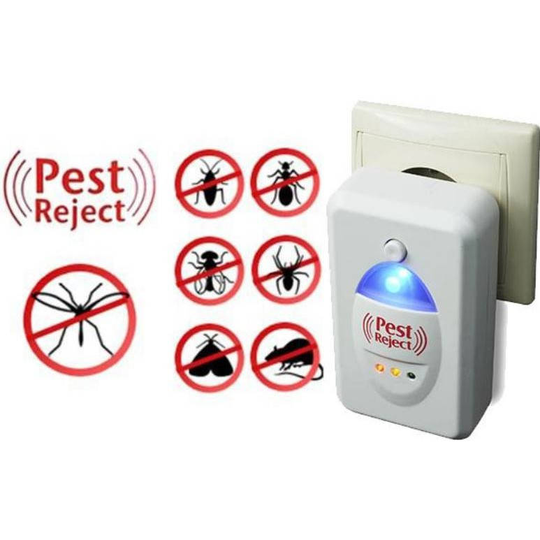 

Ультразвуковой отпугиватель от грызунов и насекомых Pest Reject (Пест Реджект)