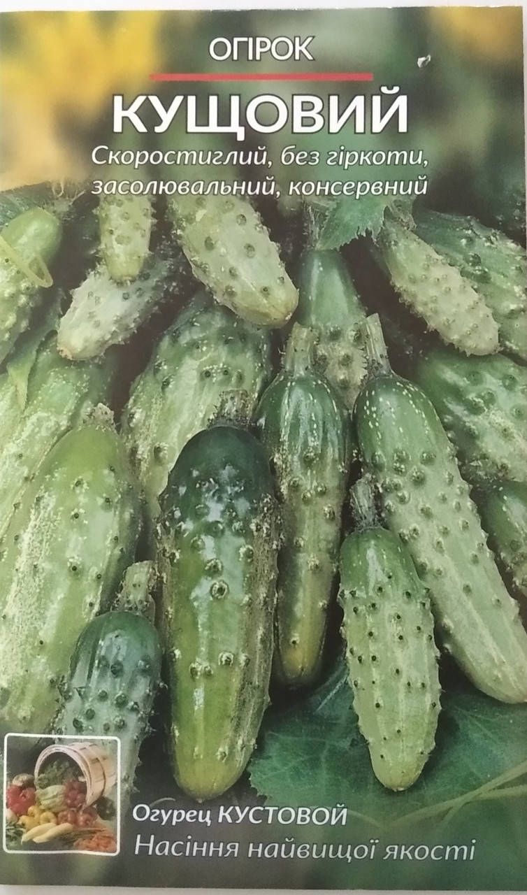

Насіння огірка "Кущовий" 5 гр