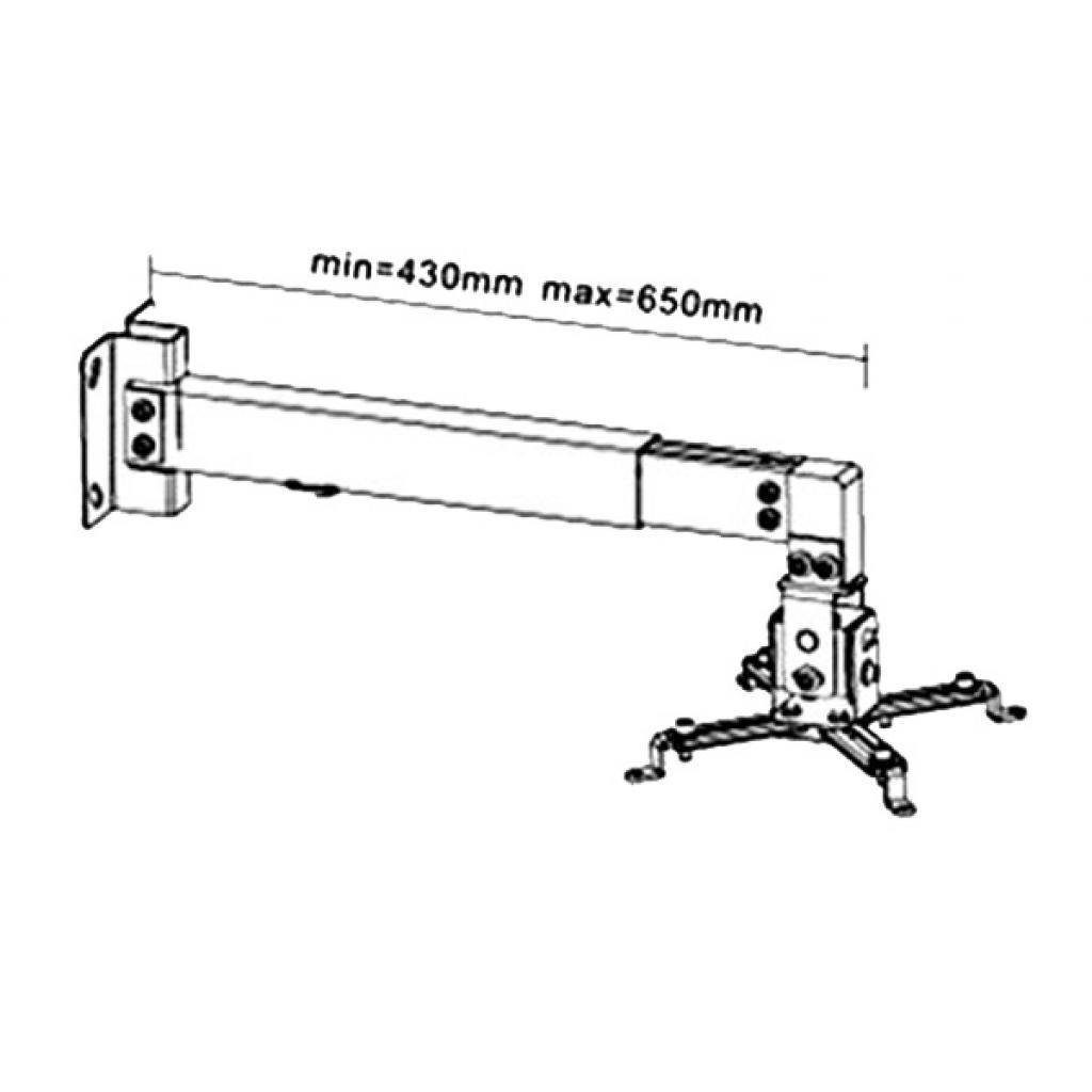 

Настенный кронштейн для проектора Brateck PRB-2W