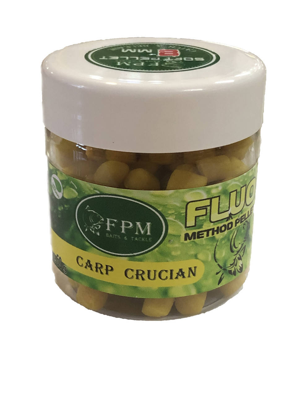 

Тесто воздушное Fluo FPM Baits® 8 mm 50 g в банке Карп Карась