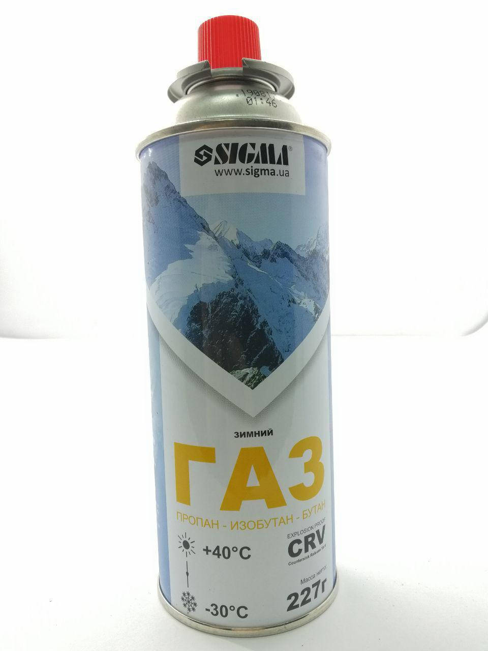 

Баллон газовый 227 грамм Sigma
