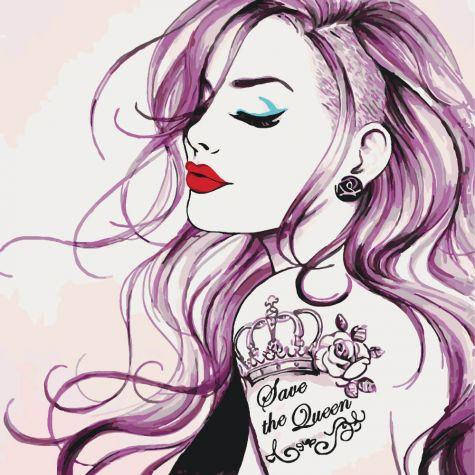 

Save the Queen. Картина по номерам на холсте - 40х40. С подрамником. Идейка