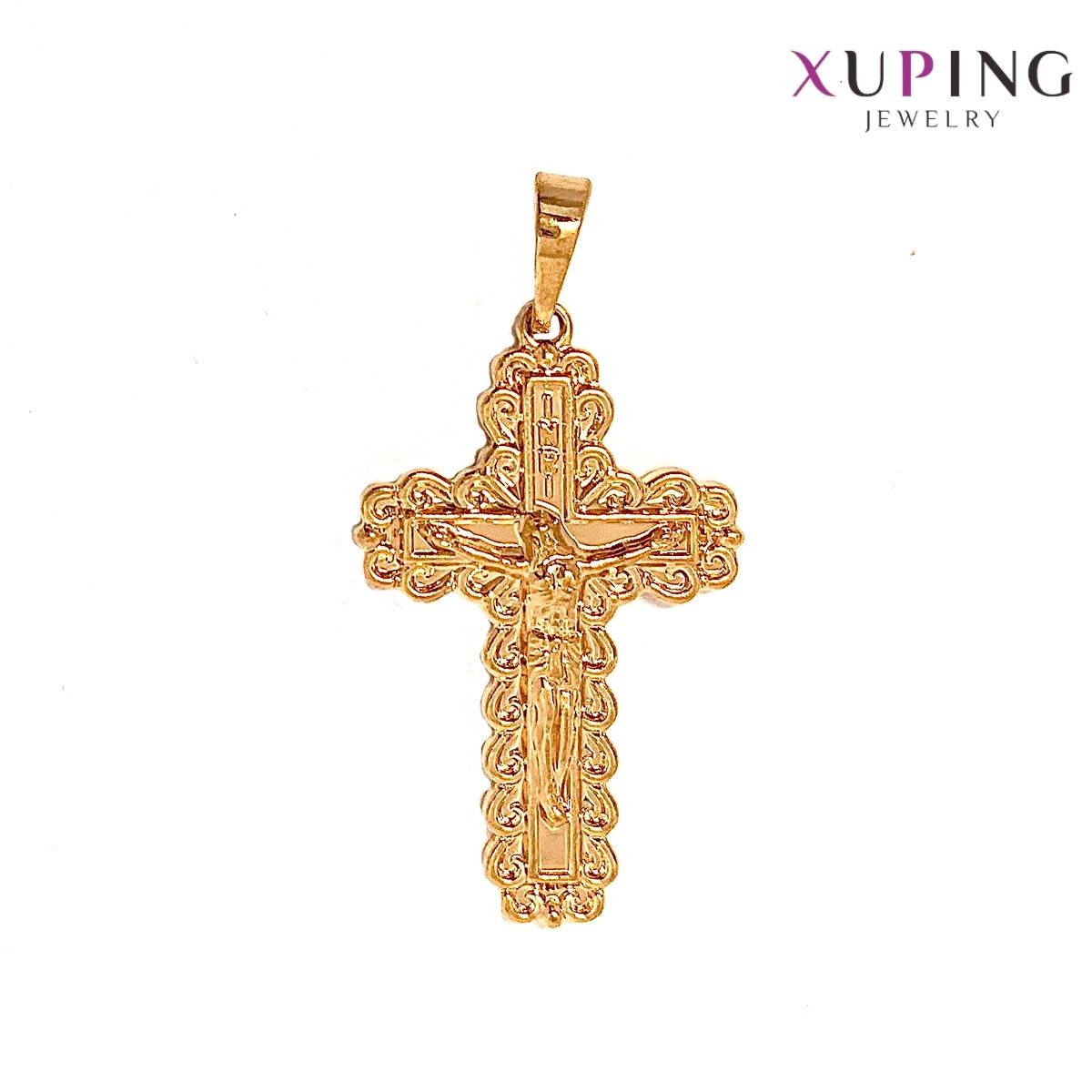 

Крестик Xuping, размер 36х18 мм, вес 3 г, позолота 18K, ХР01448 (1)