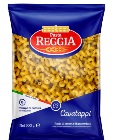 

Макарони Reggia Cavatappi №63 500 гр.