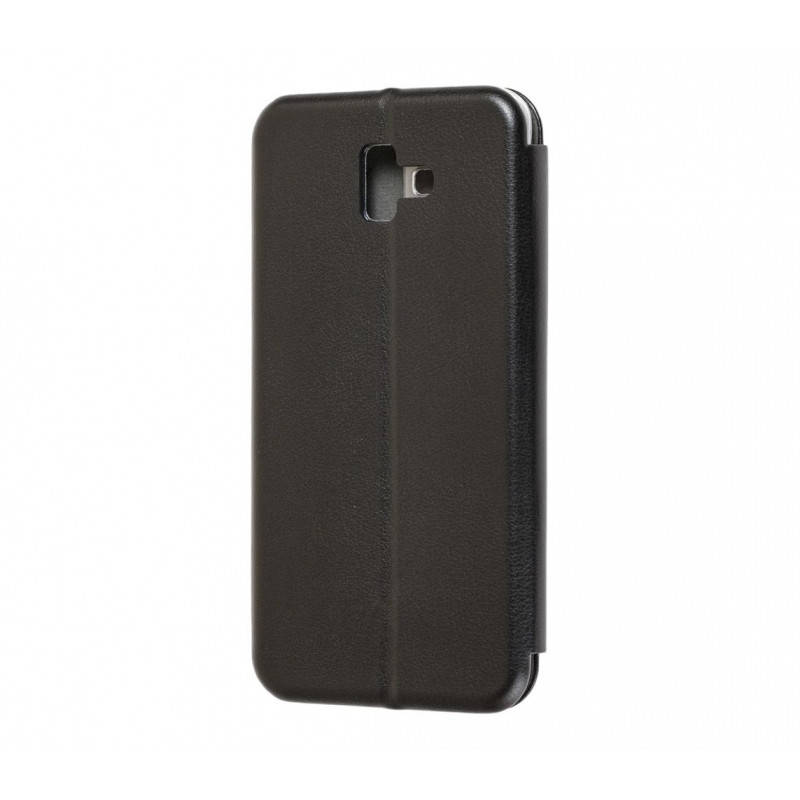 

Чехол книжка Samsung J6 Plus (J610) Черный цвет Чехол книжка Самсунг J6+ (J610) Подставка и отдел для карты